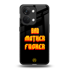 bad motherfcker back phone cover | glass case for oneplus nord 3