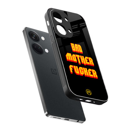 bad motherfcker back phone cover | glass case for oneplus nord 3