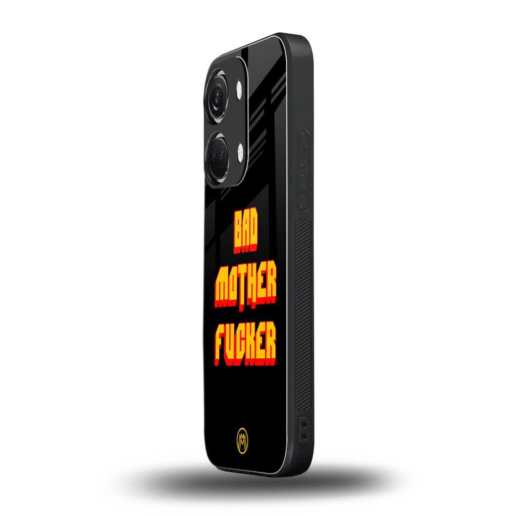 bad motherfcker back phone cover | glass case for oneplus nord 3