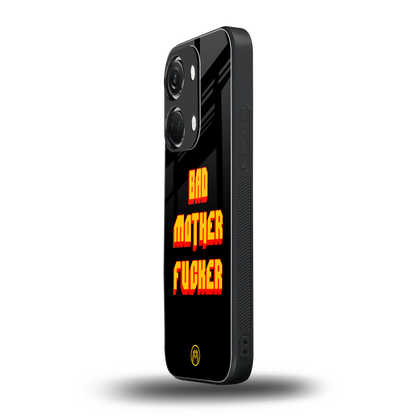 bad motherfcker back phone cover | glass case for oneplus nord 3