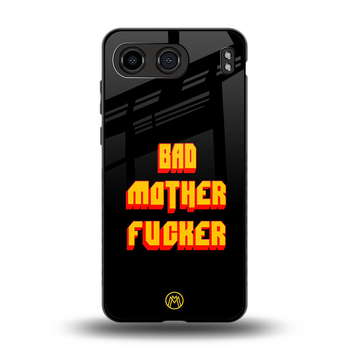bad motherfcker back phone cover | glass case for oneplus nord 4