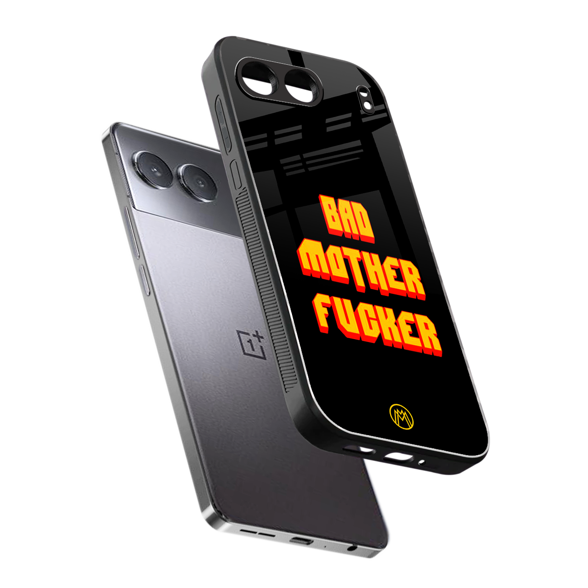 bad motherfcker back phone cover | glass case for oneplus nord 4
