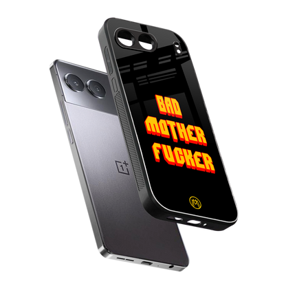 bad motherfcker back phone cover | glass case for oneplus nord 4
