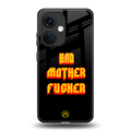 bad motherfcker back phone cover | glass case for oneplus nord ce 3