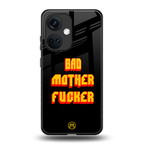 bad motherfcker back phone cover | glass case for oneplus nord ce 3
