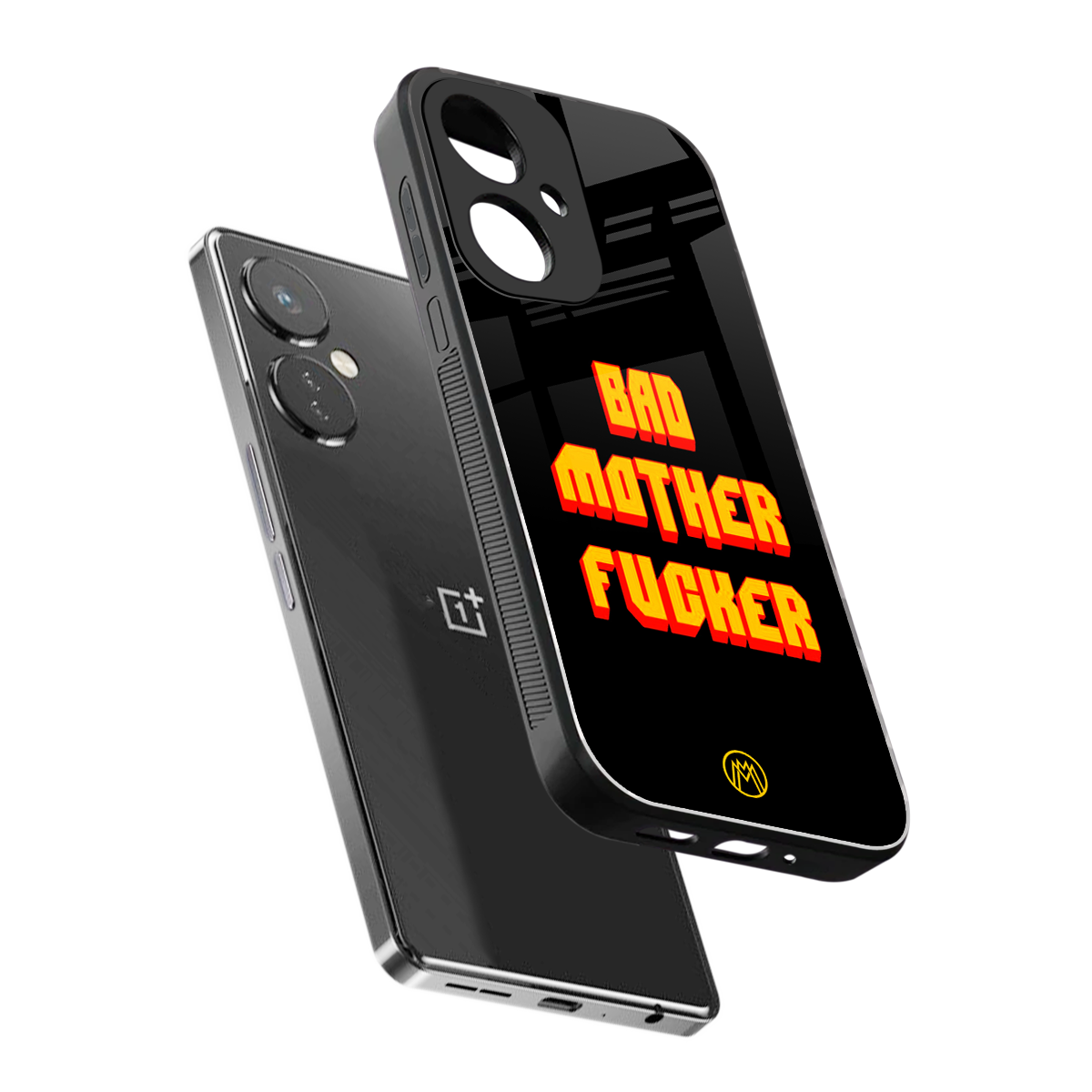 bad motherfcker back phone cover | glass case for oneplus nord ce 3