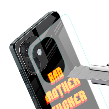 bad motherfcker back phone cover | glass case for oneplus nord ce 3