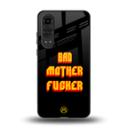 bad motherfcker back phone cover | glass case for oneplus nord ce 4 lite