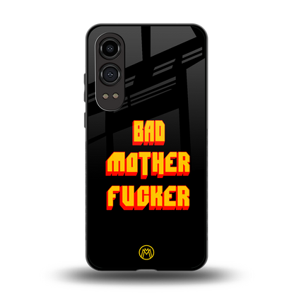 bad motherfcker back phone cover | glass case for oneplus nord ce 4 lite