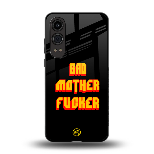 bad motherfcker back phone cover | glass case for oneplus nord ce 4 lite