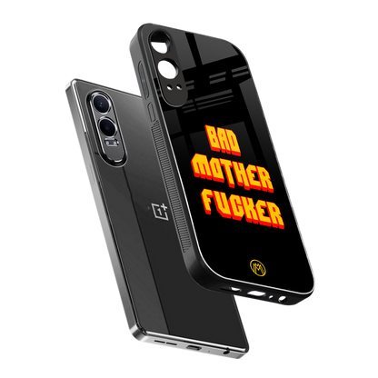 bad motherfcker back phone cover | glass case for oneplus nord ce 4 lite