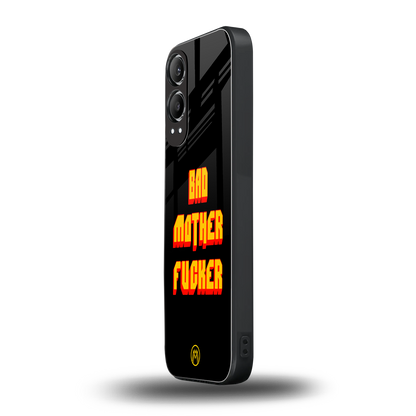 bad motherfcker back phone cover | glass case for oneplus nord ce 4 lite