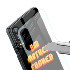 bad motherfcker back phone cover | glass case for oneplus nord ce 4 lite