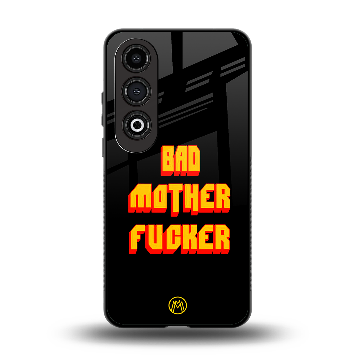 bad motherfcker back phone cover | glass case for oneplus nord ce 4
