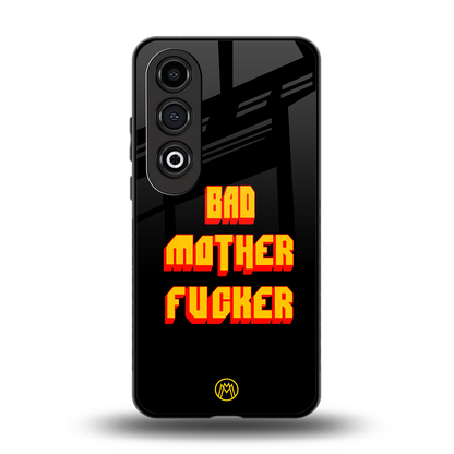 bad motherfcker back phone cover | glass case for oneplus nord ce 4