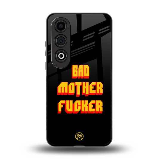 bad motherfcker back phone cover | glass case for oneplus nord ce 4