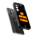 bad motherfcker back phone cover | glass case for oneplus nord ce 4