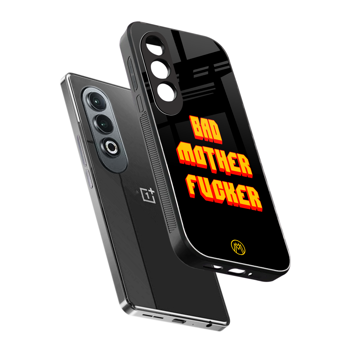 bad motherfcker back phone cover | glass case for oneplus nord ce 4