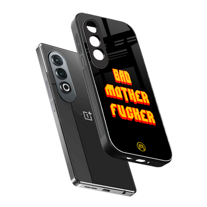 bad motherfcker back phone cover | glass case for oneplus nord ce 4