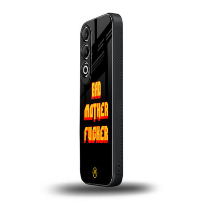 bad motherfcker back phone cover | glass case for oneplus nord ce 4