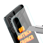 bad motherfcker back phone cover | glass case for oneplus nord ce 4