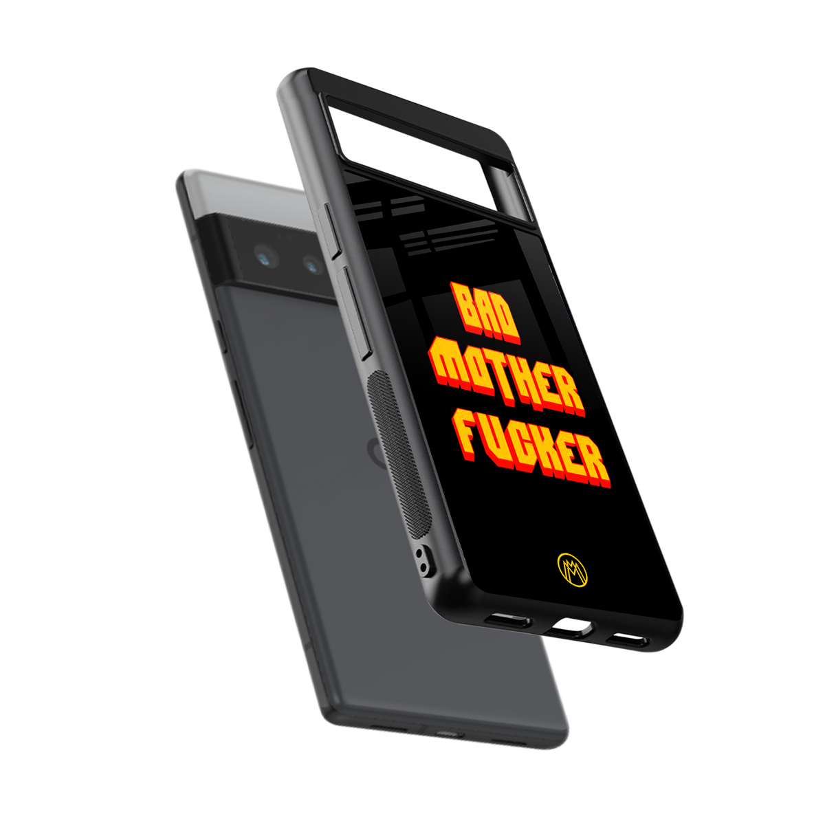 bad motherfcker back phone cover | glass case for google pixel 6 pro