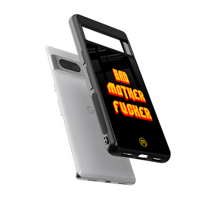 bad motherfcker back phone cover | glass case for Google Pixel 7A