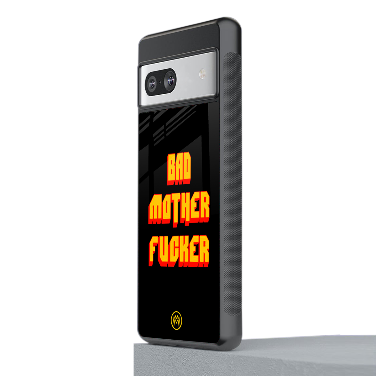bad motherfcker back phone cover | glass case for Google Pixel 7