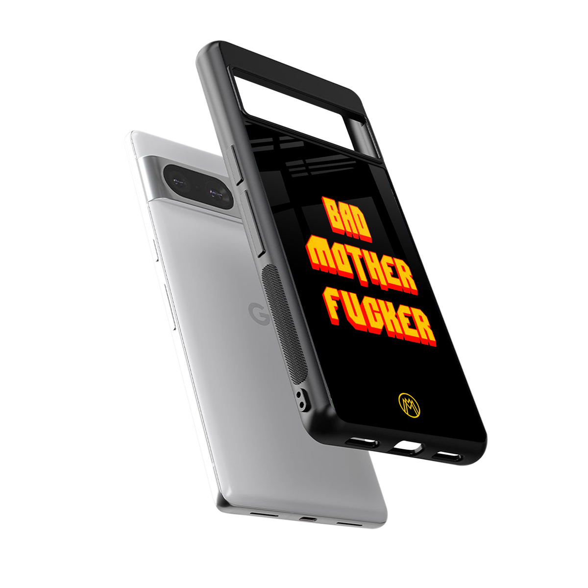 bad motherfcker back phone cover | glass case for Google Pixel 8