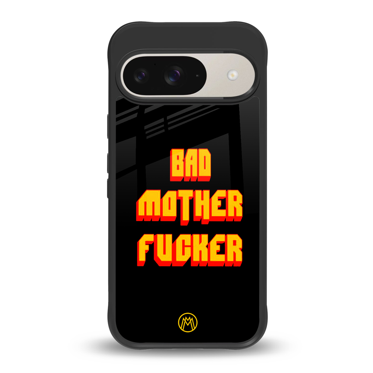 bad motherfcker back phone cover | glass case for google pixel 9