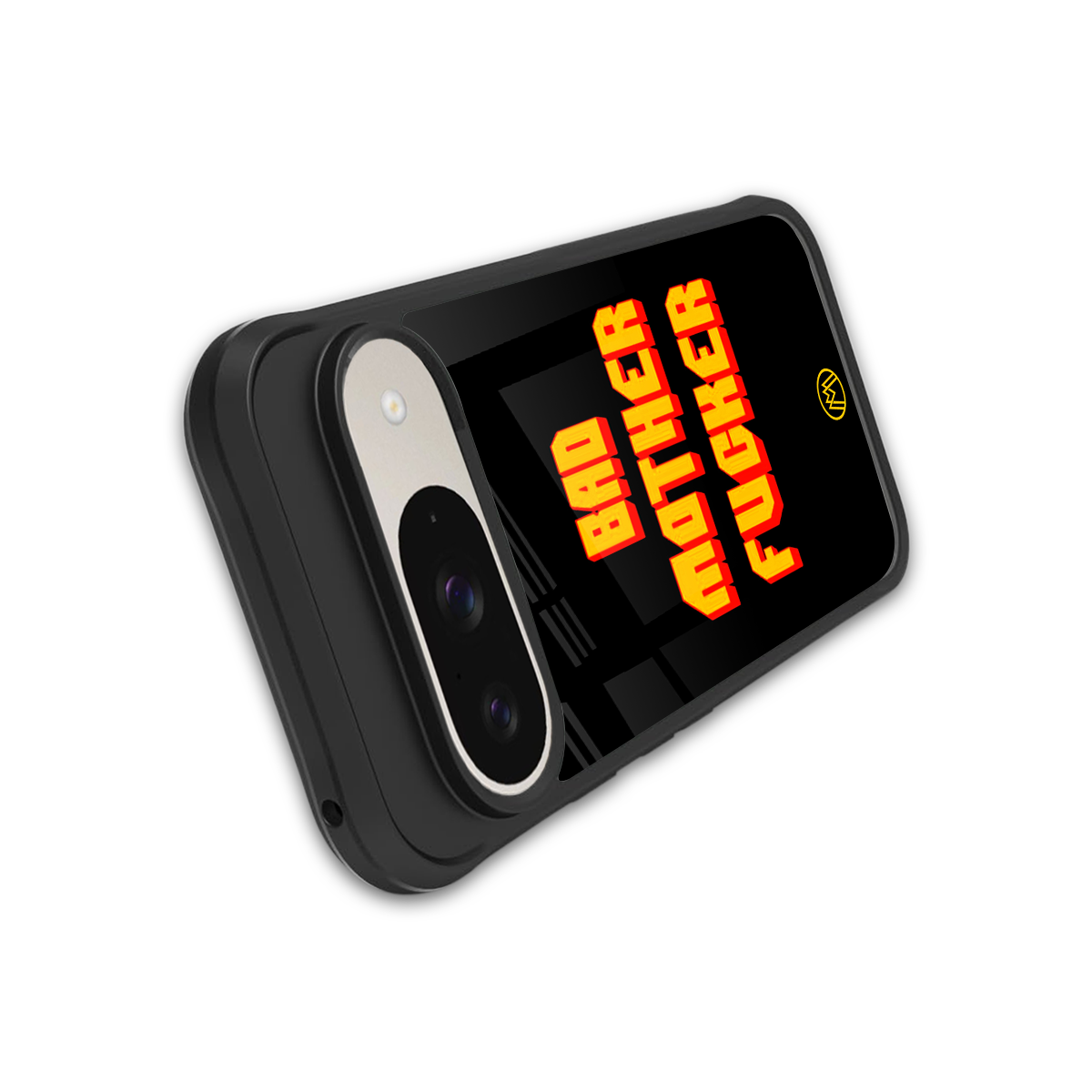 bad motherfcker back phone cover | glass case for google pixel 9