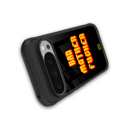 bad motherfcker back phone cover | glass case for google pixel 9 pro xl