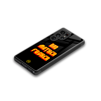bad motherfcker back phone cover | glass case for samsung galaxy s25 ultra
