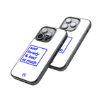 Protective Glass Back Phone Case Compatible with iPhone, Samsung, OnePlus, Pixel & More