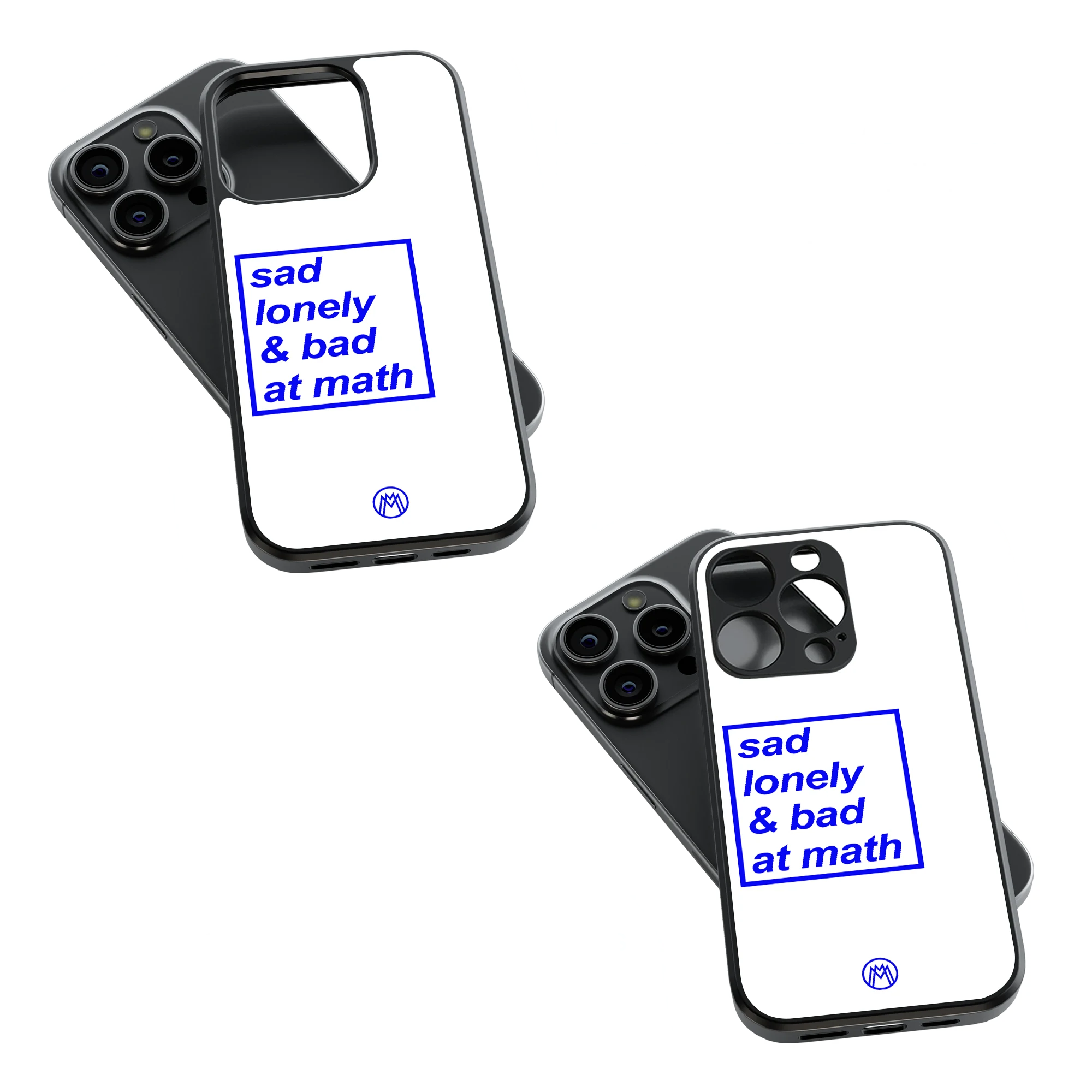 Trendy Glass Back Mobile Case for iPhone, Samsung, Redmi, OnePlus, Google Pixel, Motorola