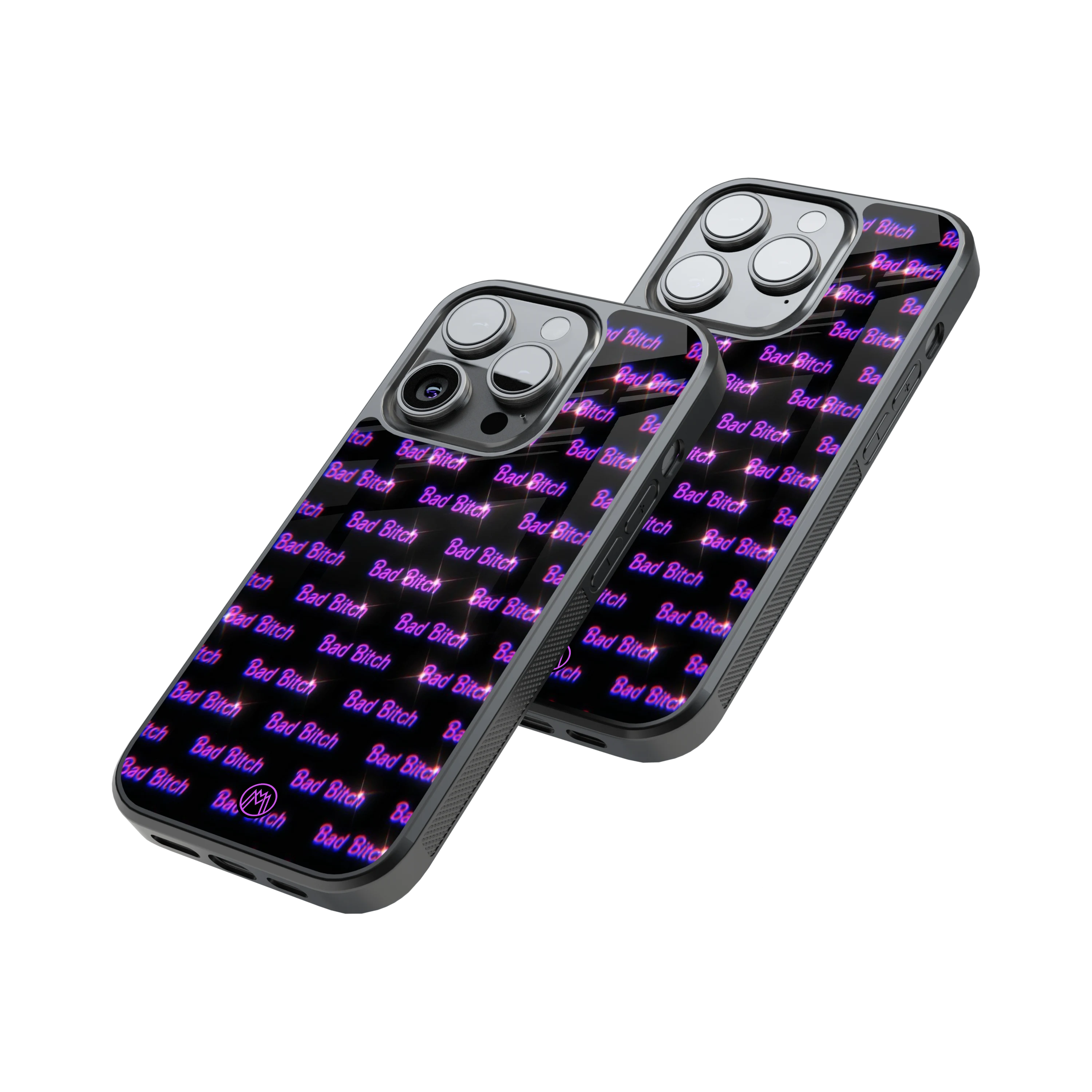 Protective Glass Back Phone Case Compatible with iPhone, Samsung, OnePlus, Pixel & More