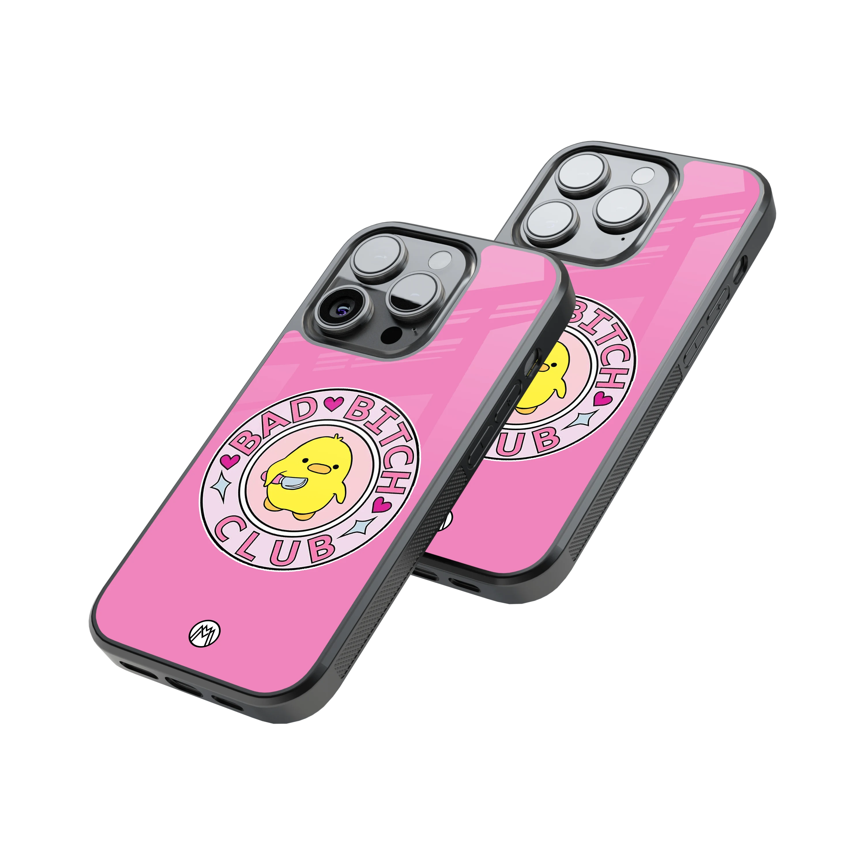 Protective Glass Back Phone Case Compatible with iPhone, Samsung, OnePlus, Pixel & More