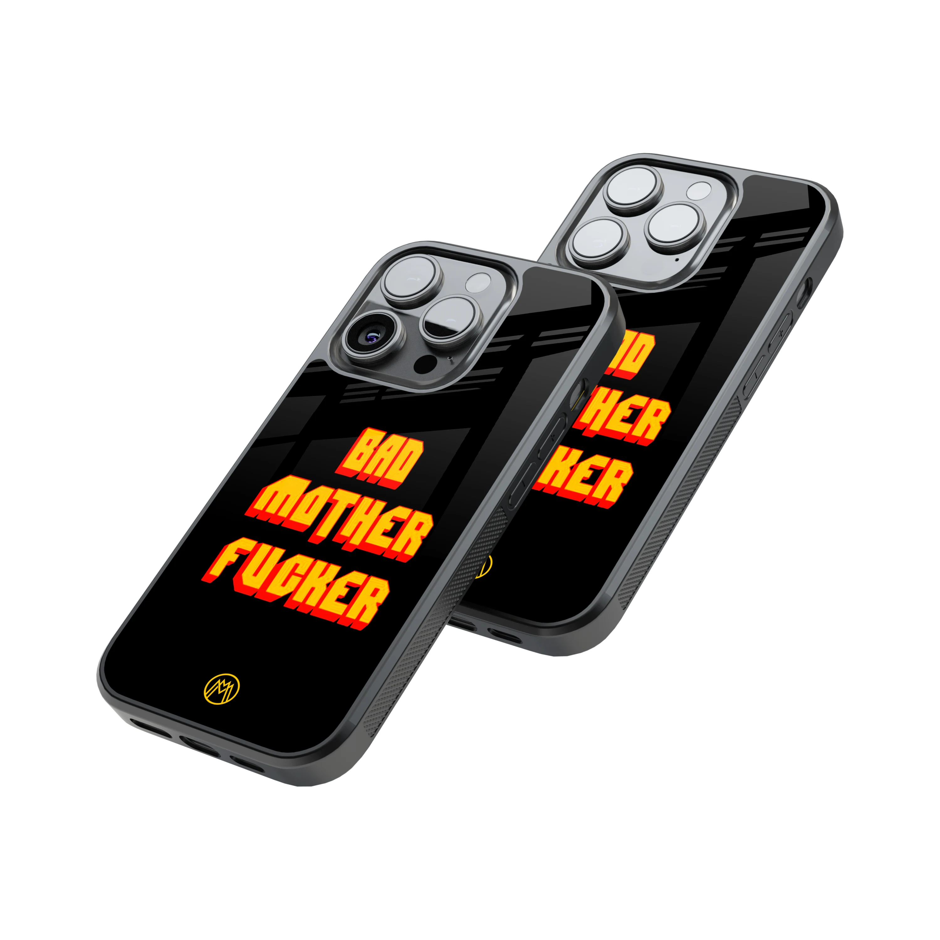 Protective Glass Back Phone Case Compatible with iPhone, Samsung, OnePlus, Pixel & More