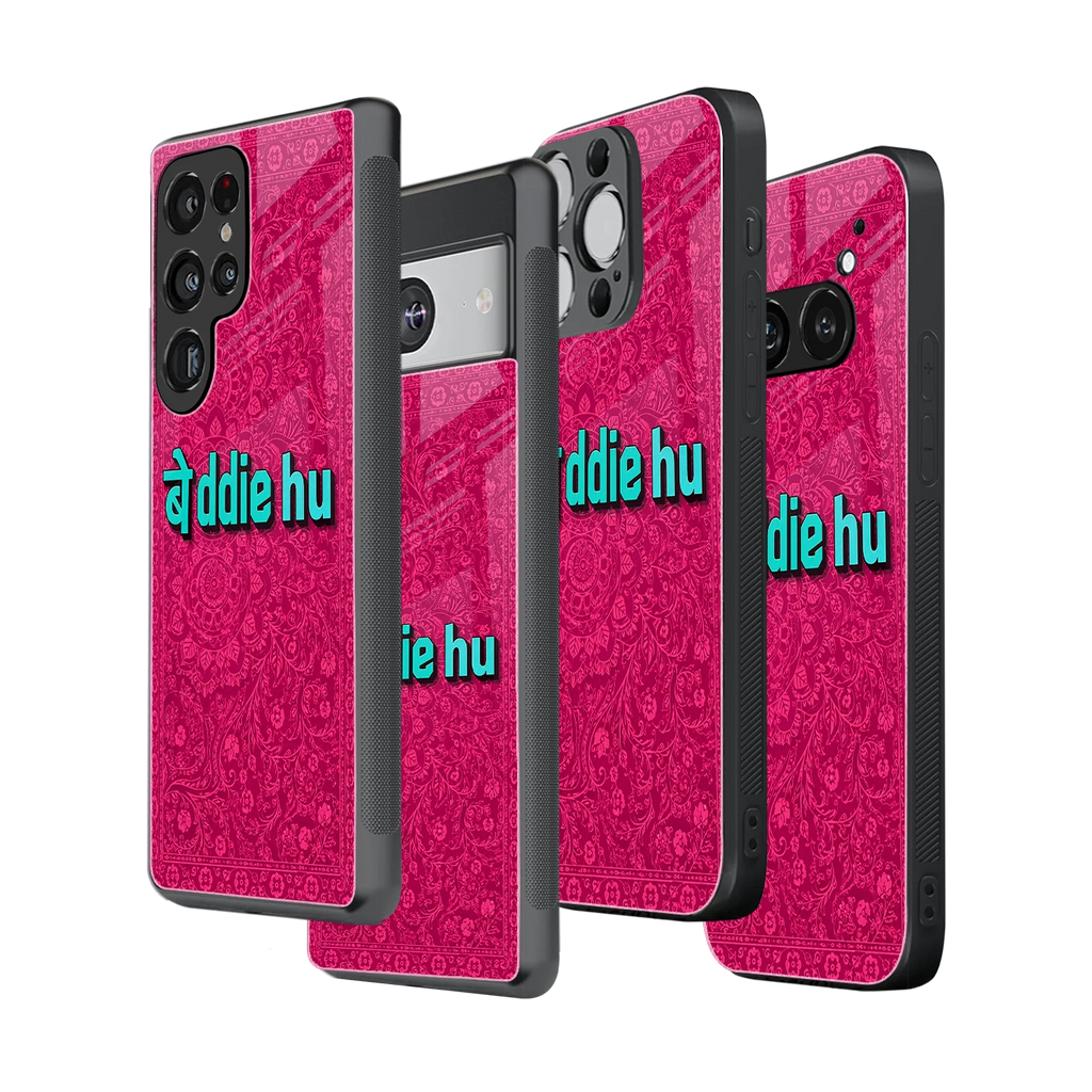 Stylish Glass Back Case for All Smartphones iPhone, Samsung, OnePlus, Pixel, Redmi, Oppo, Vivo, Motorola