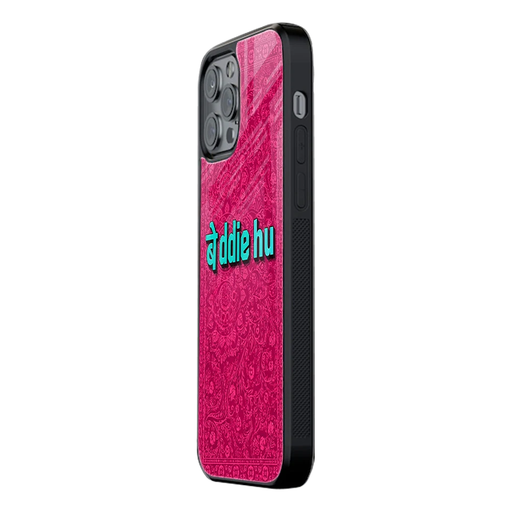 Slim Glass Back Phone Case for Multiple Brands iPhone, Samsung, Redmi, OnePlus, Oppo, Vivo