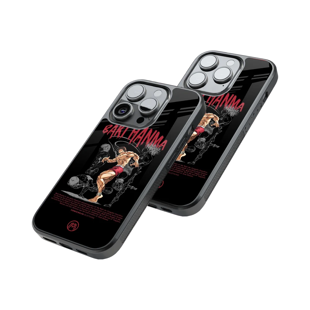 Protective Glass Back Phone Case Compatible with iPhone, Samsung, OnePlus, Pixel & More