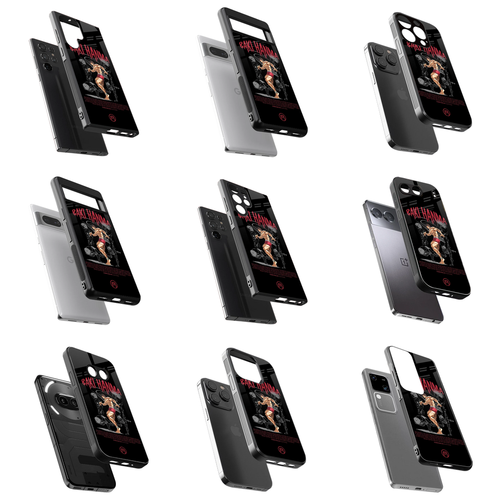 Durable Glass Back Mobile Case for iPhone, Samsung, OnePlus, Google Pixel, Redmi, Vivo, Oppo