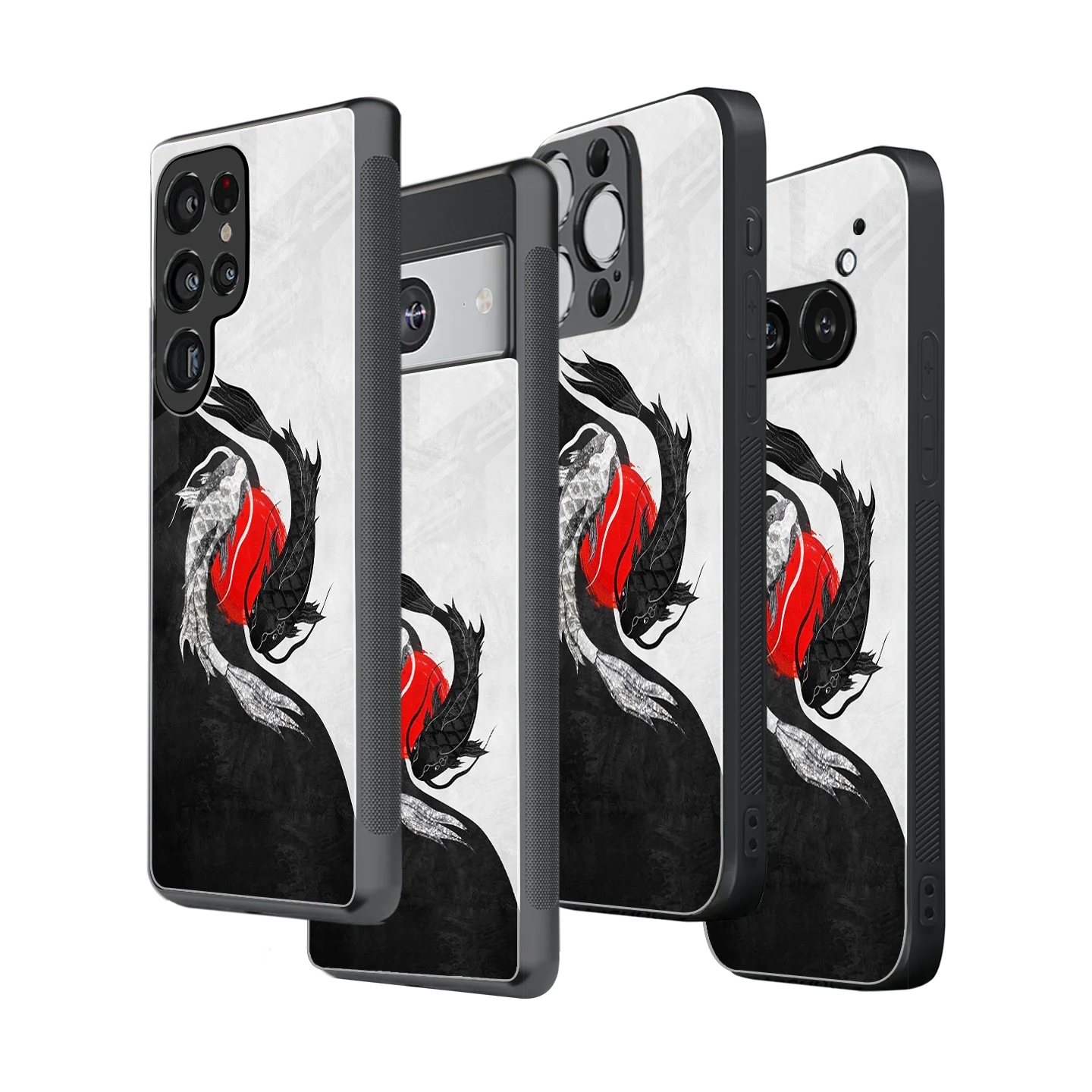 Stylish Glass Back Case for All Smartphones iPhone, Samsung, OnePlus, Pixel, Redmi, Oppo, Vivo, Motorola