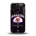 ballin back phone cover | glass case for iphone 13 pro