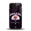 ballin back phone cover | glass case for iphone 13