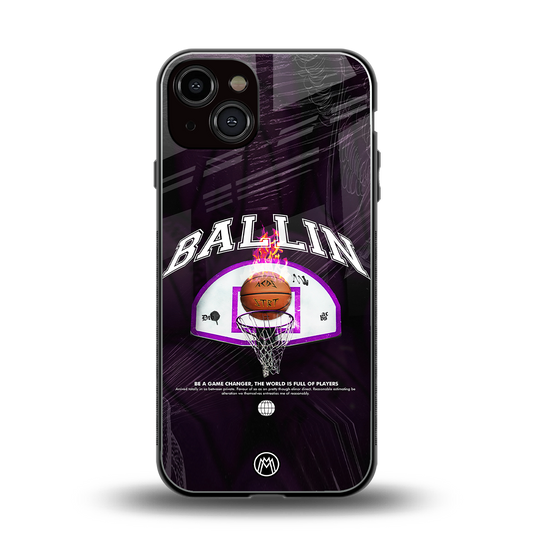ballin back phone cover | glass case for iphone 13