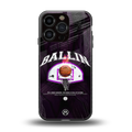 ballin back phone cover | glass case for iphone 16 pro