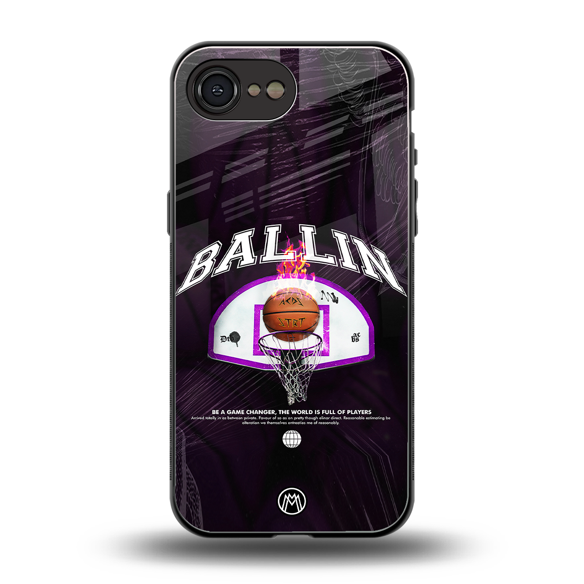 ballin back phone cover | glass case for iphone 16e