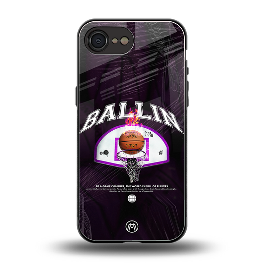 ballin back phone cover | glass case for iphone 16e
