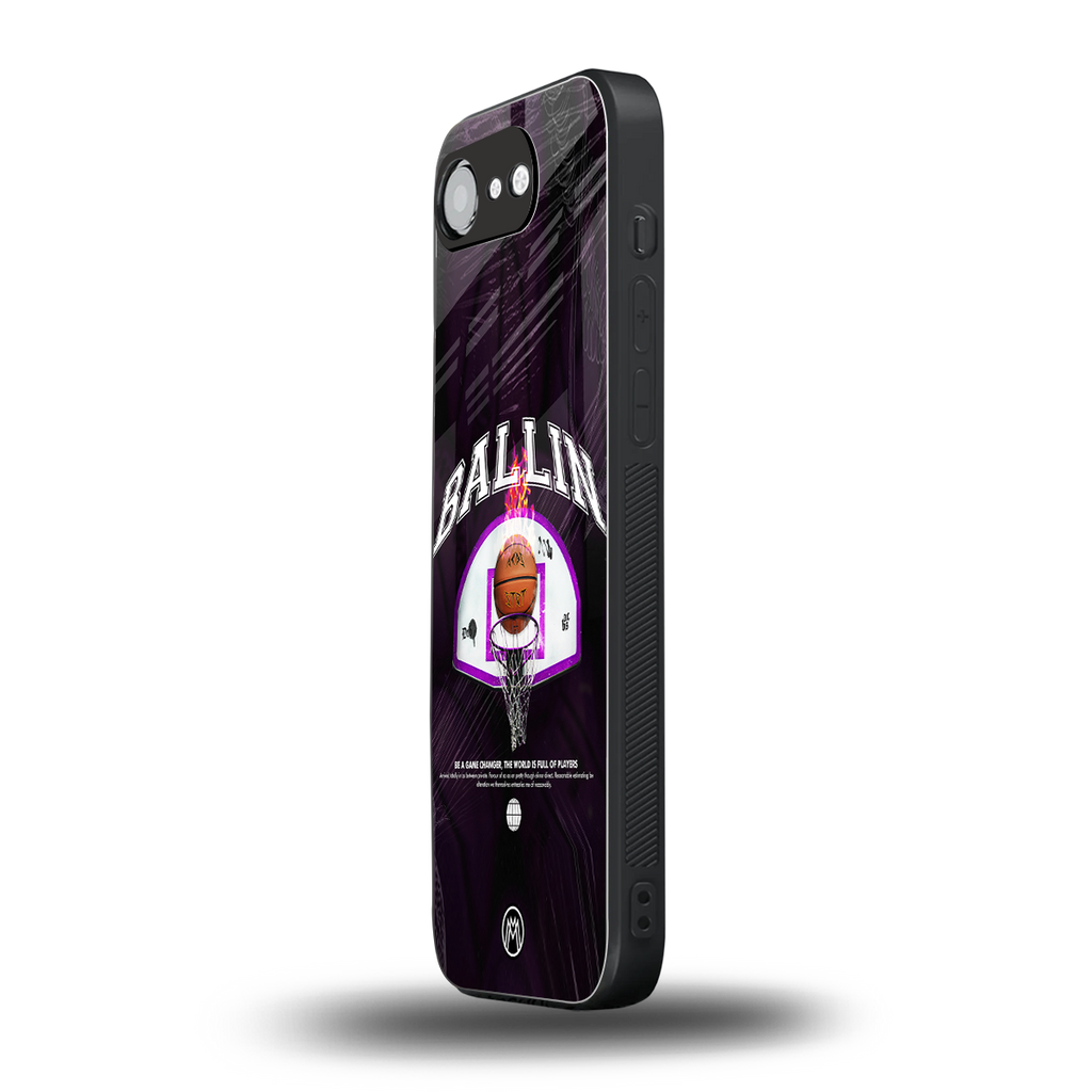 ballin back phone cover | glass case for iphone 16e